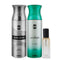 Ajmal Silver Shade & Raindrops Deo Each 200ML & Aretha Eau De Parfum 20ML Pack Of 3 (Total 420ML) For Men & Women