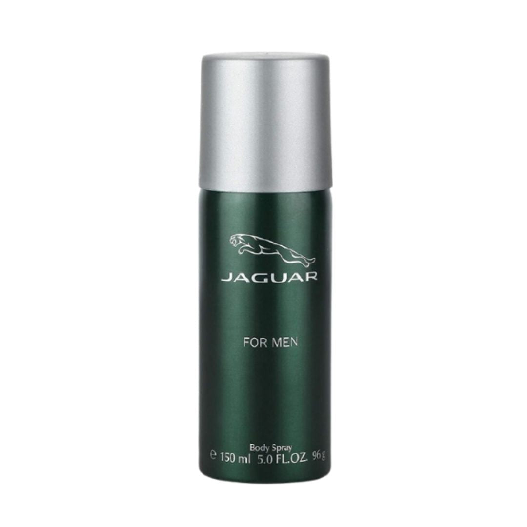 Jaguar Deodorant Body Spray for Men, Green, 150 ml