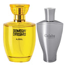 Ajmal Bombay Dreams EDP Floral Fruity Perfume 100ml for Women and Colaba Mukhallat Concentrated Perfume Oil Floral Oriental Alcohol-free Attar 14ml for Unisex