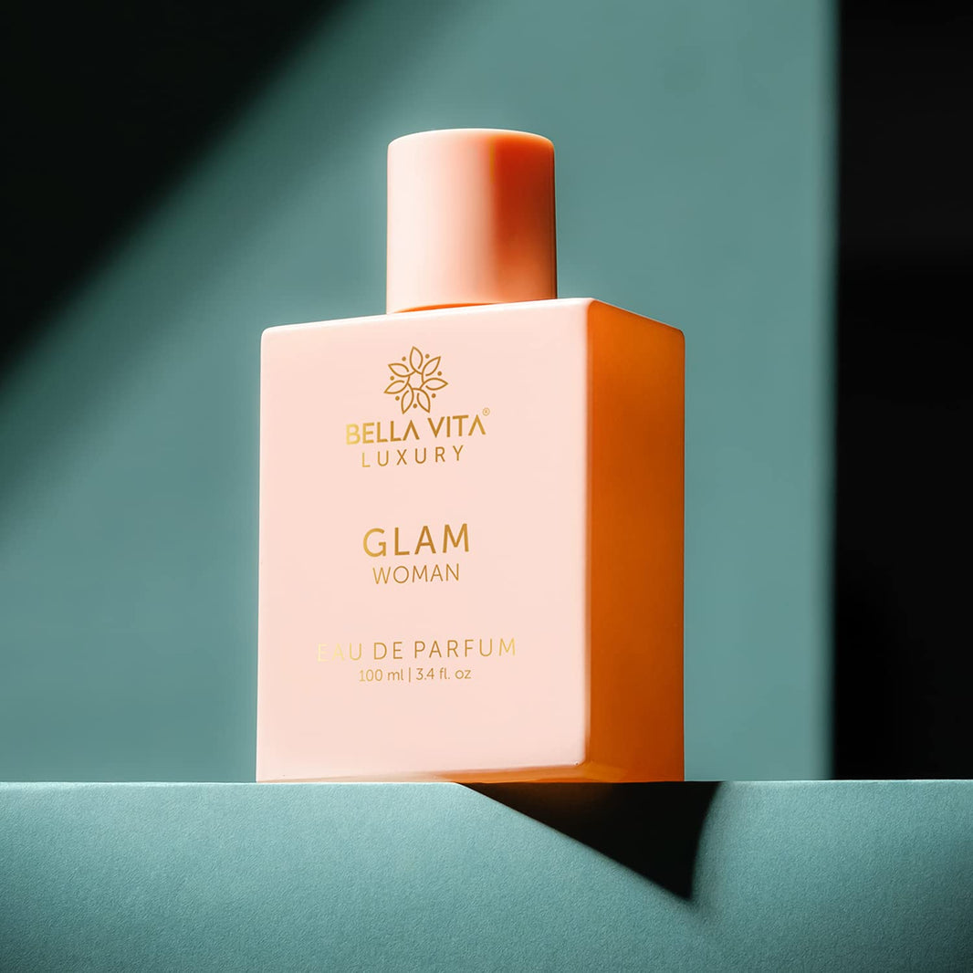 Bella Vita Organic Glam Perfume for Women Fresh and Romantic, 100 ml-Bella Vita Organic Glam Perfume for Women Fresh and Romantic, 100 ml