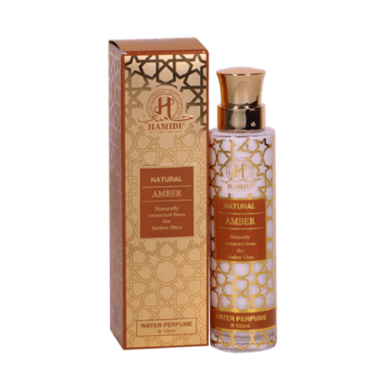 HAMIDI NATURAL AMBER WATER PERFUME SPRAY 100ML