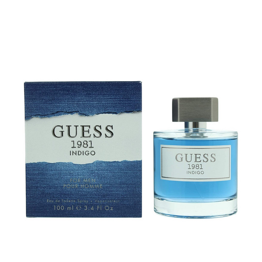 Guess 1981 Indigo 100 Ml Eau De Toilette Spray For Men