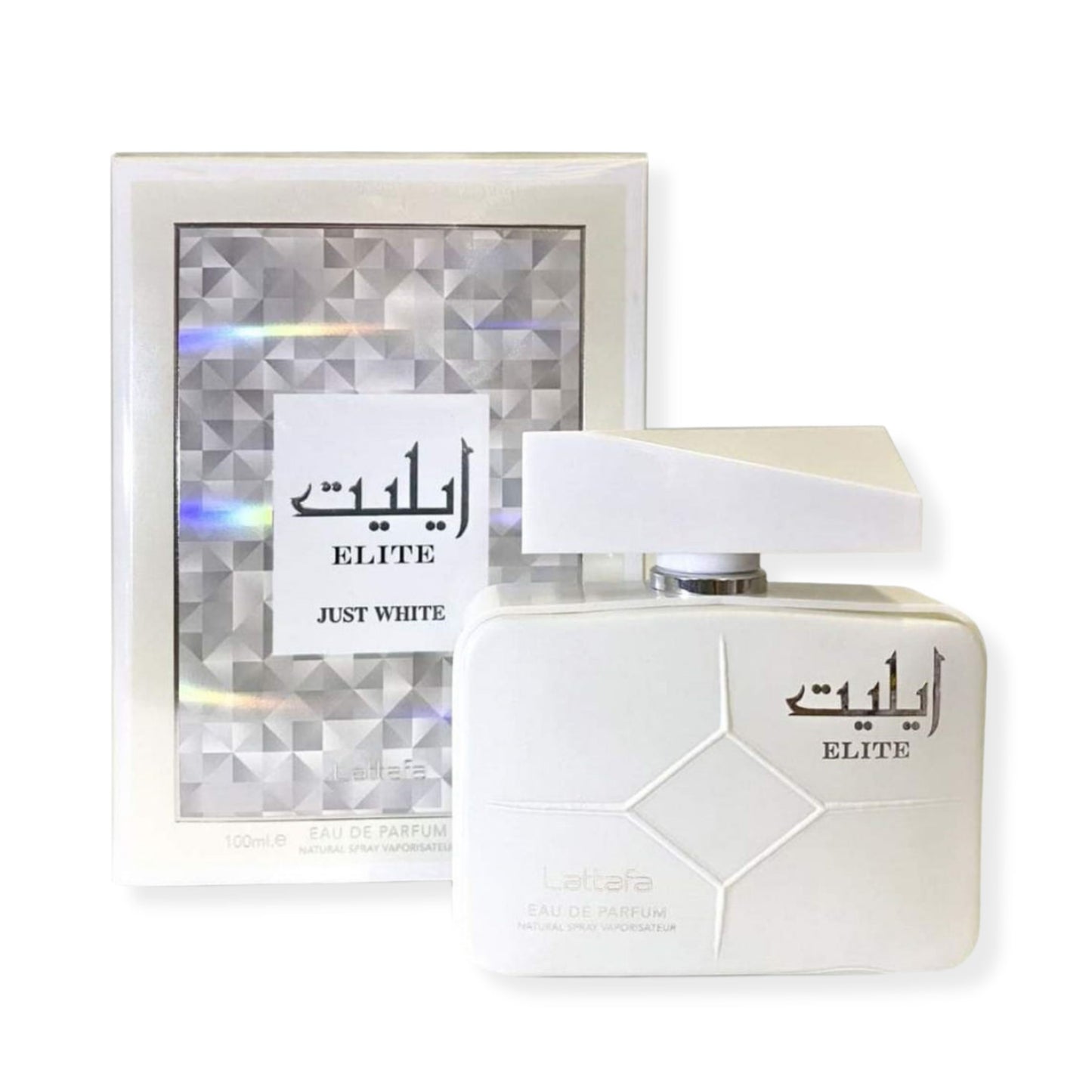 Lattafa Elite Just White 100ml EDP for Men & Women