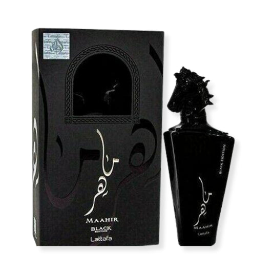 Lattafa Maahir Black Edition 100ml EDP for Men and Women
