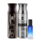 Ajmal Carbon & SilverShade Deo Each Of 200ml & Yearn Eau De Parfum 20ml Pack Of 3 (Total 420ml) For Men & Women