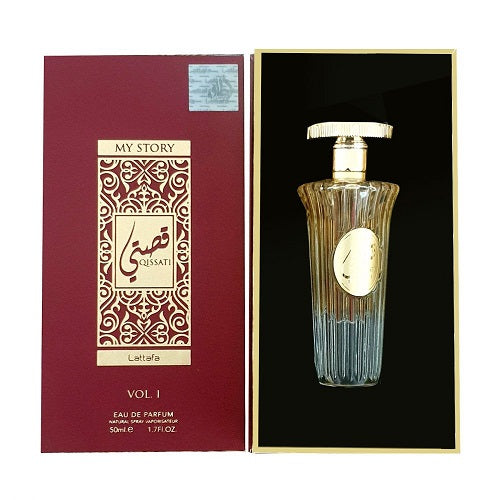 LATTAFA MY STORY QISSATI VOL I PERFUME FOR UNISEX 50 ML EDP