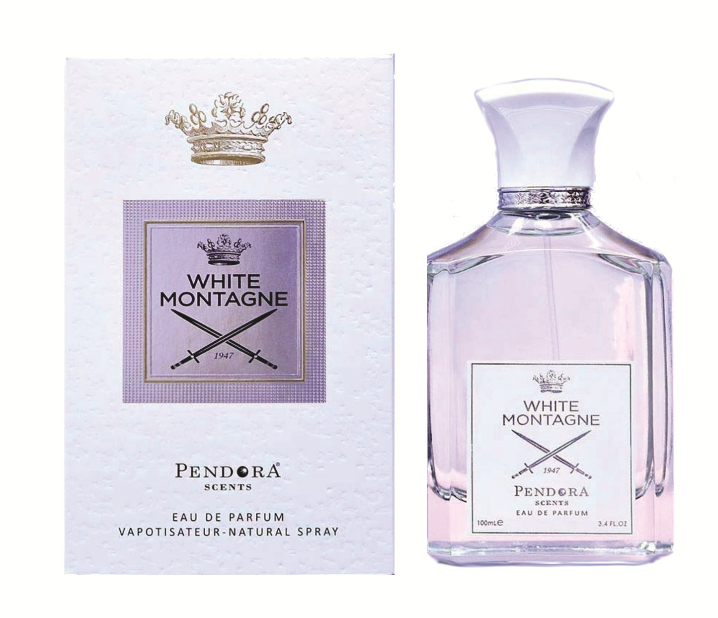 Paris Corner Pendora Scents White Montagne Men's Spray EDP 100ml