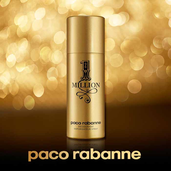 PACO RABANNE Mens 1 Million Deodorant Spray 150 ml