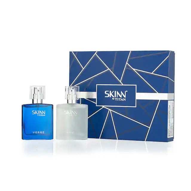 Skinn By Titan Perfume, Raw and Verge, 25ml (Pack of 2)