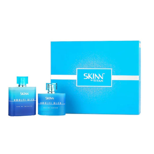 Skinn By Titan Amalfi Bleu Gift Set For Men & Women