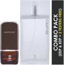 Ajmal Aristocrat EDP 75ml for Men and Shiro EDP Citrus Spicy Perfume 90ml for Men Eau de Parfum - 165 ml  (For Men)